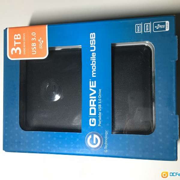 全新 G Drive mobile USB 3TB