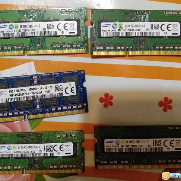 SODIMM PC3 / PC3L DDR3 several pieces