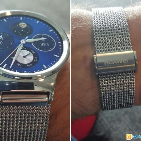 100% 全新原封 Huawei Watch 智能手錶 (鋼帶) (只有一隻)