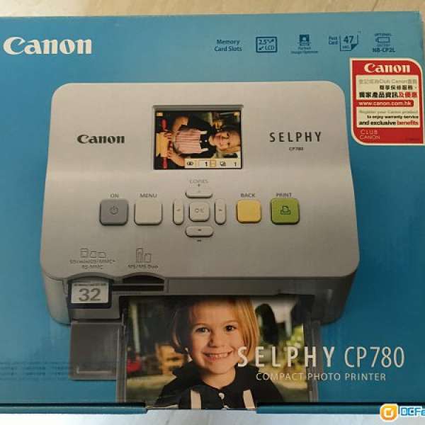 Canon Selphy CP780 photo printing 99% new