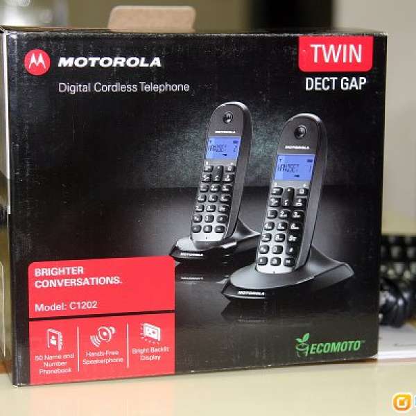 MOTOROLA C1202  家居 室內無線電話 子母機 行貨