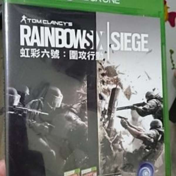 95% new xboxone game RAINBOW SIX SIEGE