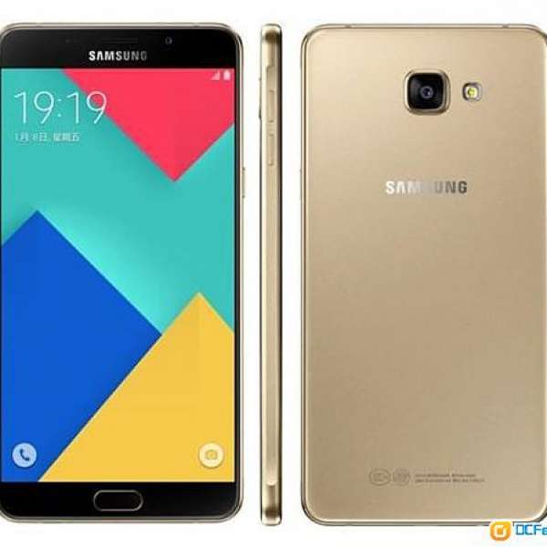 99.99新 三星 samsung galaxy A9 金色 行貨