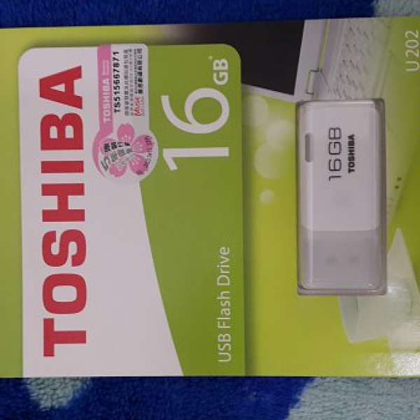 全新未開TOSHlBA 16GB USB Flash Drive U202