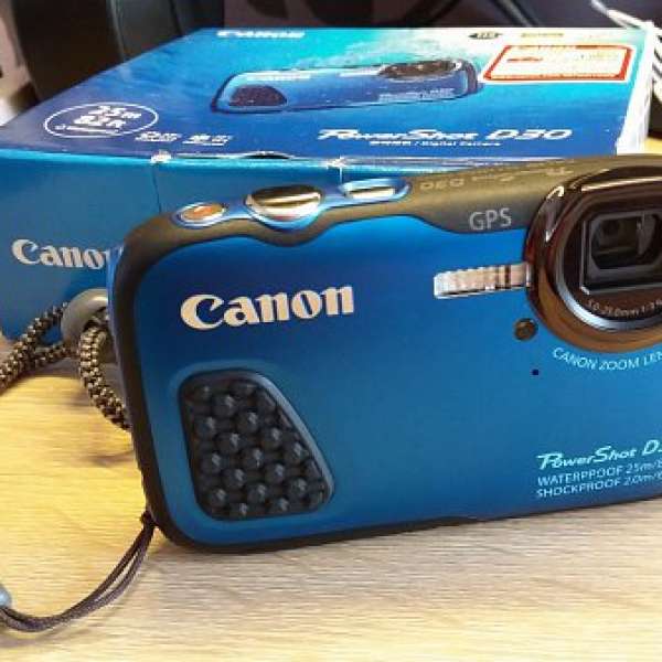 Canon PowerShot D30, 25m 潛水