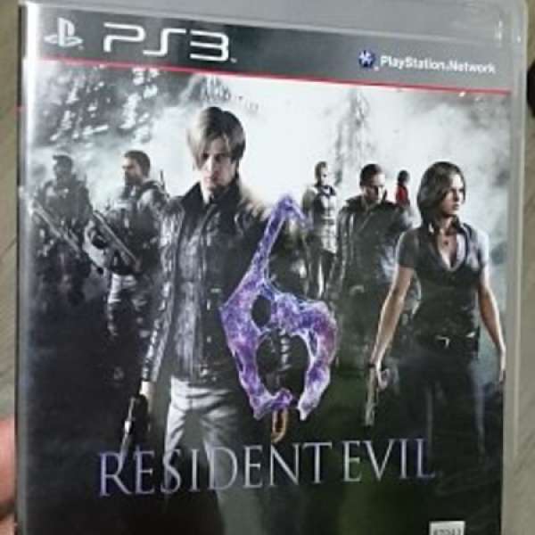 90% new PS3 game Resident Evil 6