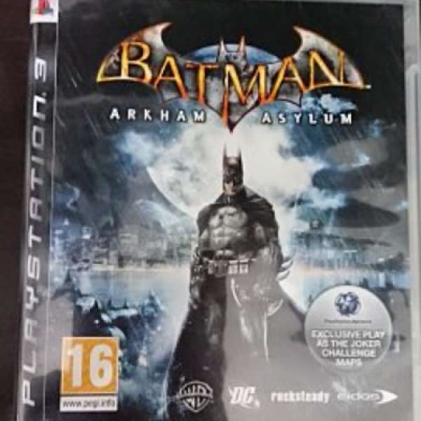 90% new PS3 game BATMAN Arkham Asylum