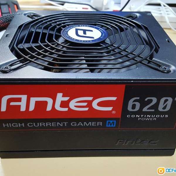 90% 新 Antec HCG-620M (semi-modular) 80 Plus BRONZE 火牛 ( 全新價 - $670)