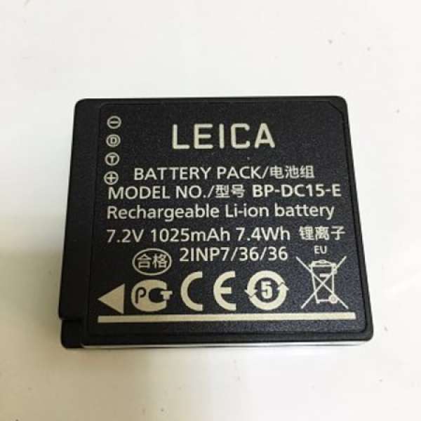 Leica 原廠 D Lux (T109)電池