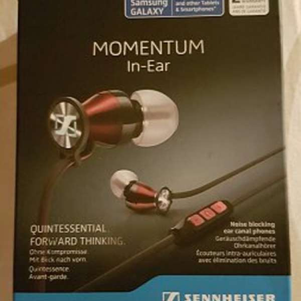 100%全新Sennheiser Momentum In-Ear有線耳機