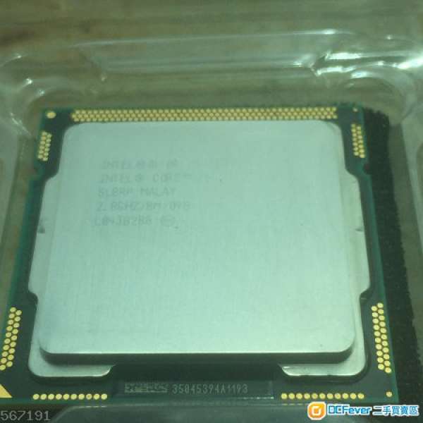 Intel i5-760 socket 1156 4cores CPU