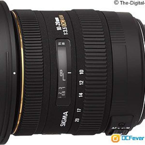 9成9新行貨Sigma 10-20mm f/3.5 EX DC HSM (Nikon Mount)