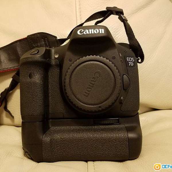 Canon 7D body +原廠BG-E7直倒