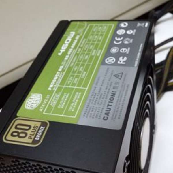 Cooler Master RS-460 460W 80plus 銅牌火牛