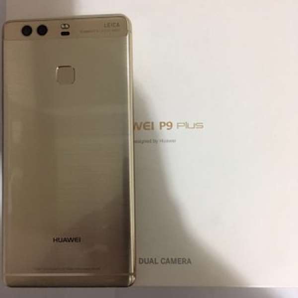 華為 Huawei P9 Plus 64g  高配版 金色