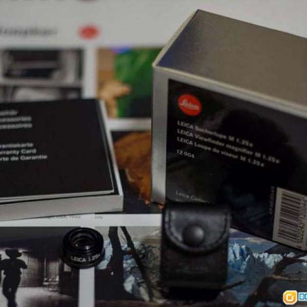 Leica Viewfinder Magnifier 1.25x 12004 95% M8 M9 M9P M240 MP240 Mono