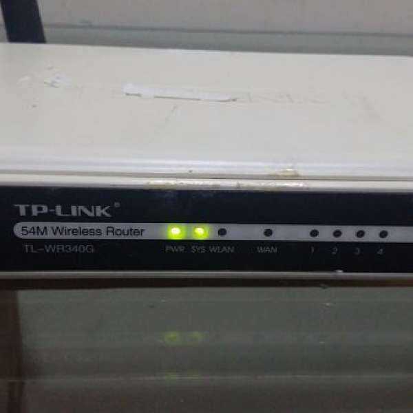 TPLINK WR340G 54G Router