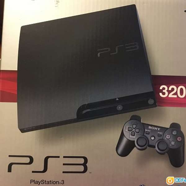 PS3 slim 黑色主機320GB