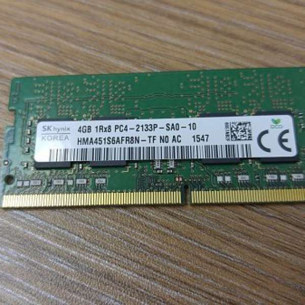 99% NEW Hynix DDR4-2133 4GB notebook RAM