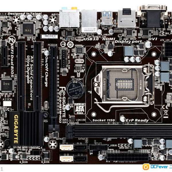 Gigabyte GA-H81M-HD3 socket 1150 MATX MB