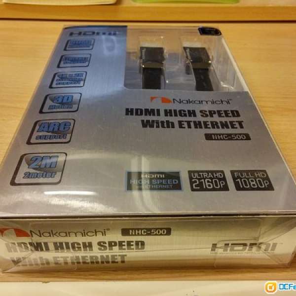 出售: Nakamichi NHC-500 HDMI Cable with Ethernet