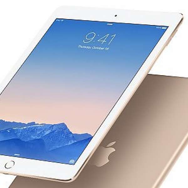 未開封激活100%全新IPad air 2 16gb Wi-Fi 版金色