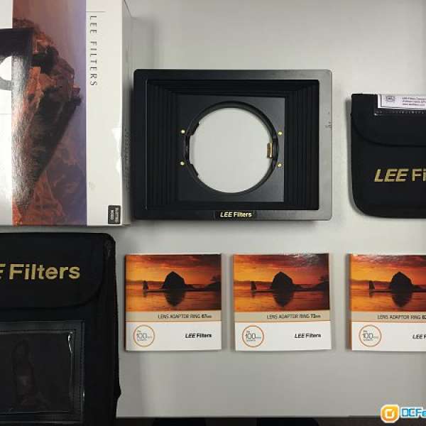 Lee Wide Angle Hood + 100mm 0.6ND filter + 67/72/82mm adapter