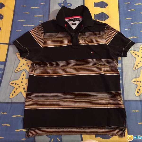 平出讓：TOMMY HILFIGER 美國人氣 品牌 polo shirt Size:S (細碼）