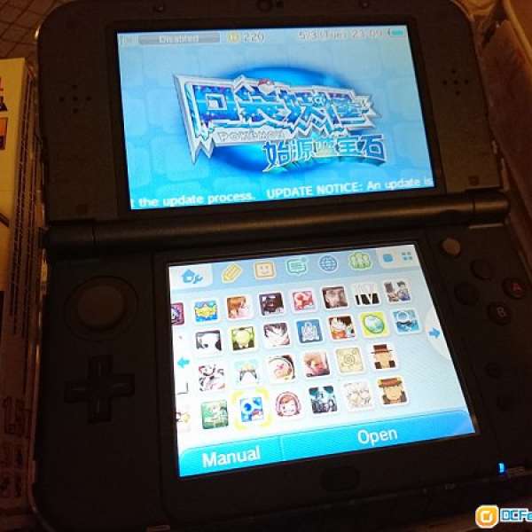 美版NEW N3DS  XL，64GB CARD , 已無卡破解, 黑色