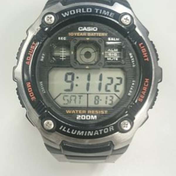 90% new Casio Ae-2000 Watch