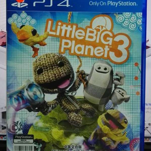 PS4 Little Big Planet 3 小小大星球 3 中文版