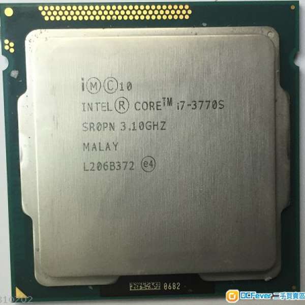 Intel Core i7-3770S 8M Cache, up to 3.90 GHz 90% new 100% working