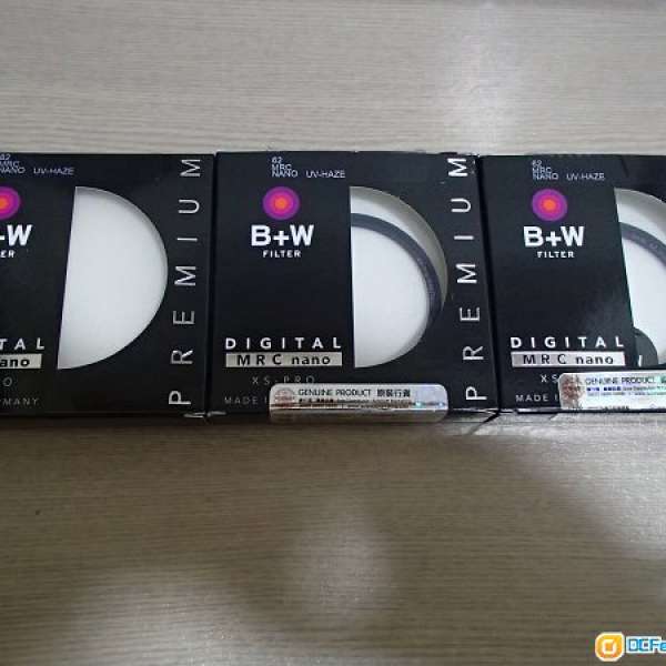 B+W XS-Pro Nano MRC UV filter (62mm X2 & 82 mm) 原裝興華行貨