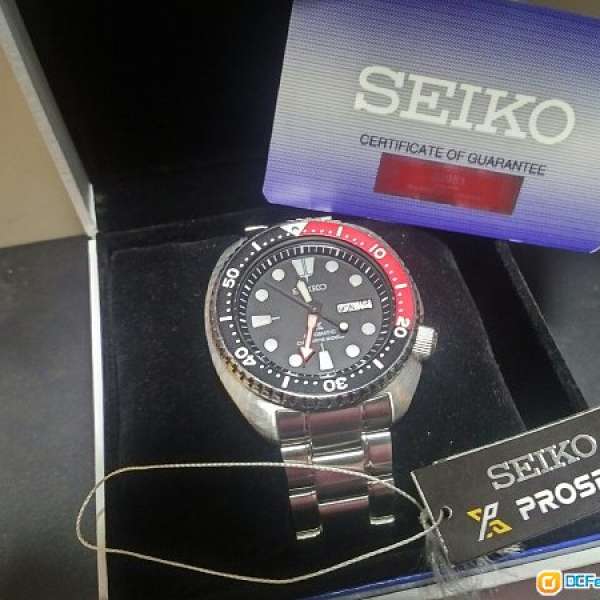 SEIKO 精工 自動錶 SRP789K1 復克 鮑魚 紅黑可樂圈