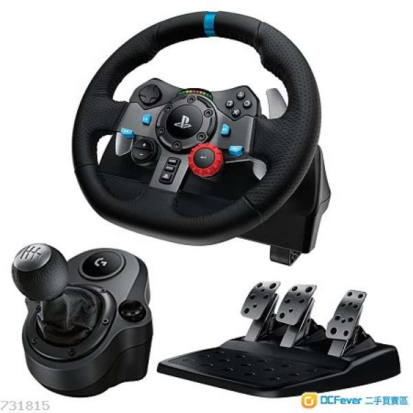 Logitech G G29 Driving Force 遊戲賽車方向盤 + Driving Force Shifter 剩1年保養