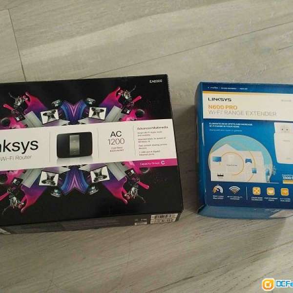Linksys EA6300 Router + Linksys RE4000 Extender