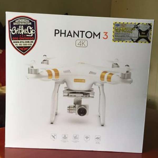 全新100% 行貨 DJI Phantom 3  4K