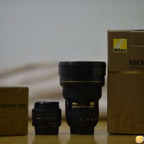 Nikon AF-S NIKKOR 14-24mm f/2.8G ED 不議價送 50 1.8D