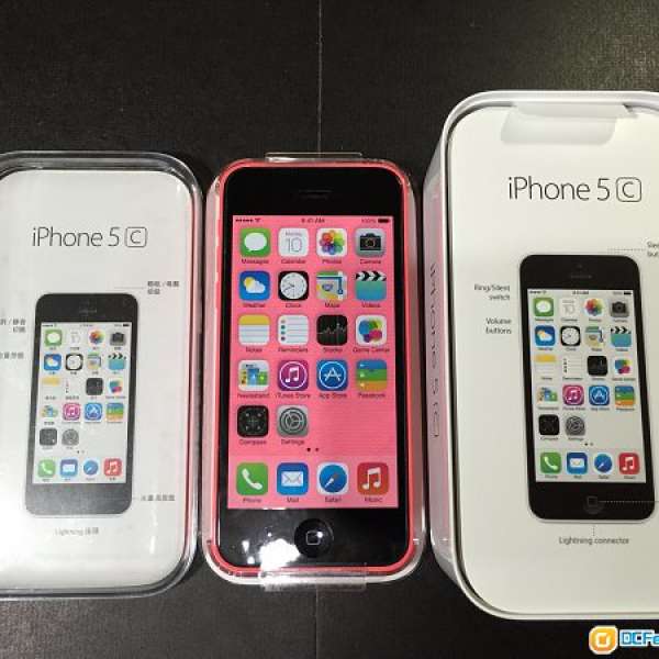 Apple iPhone 5C 16GB 香港行貨 紅色 *99.99%new ! 有盒 配件