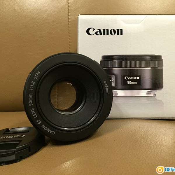 Canon EF 50mm 1.8 STM 95%新