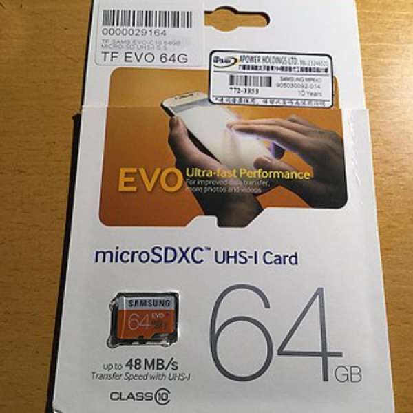 Samsung microSDXC UHS-1 64GB Class 10