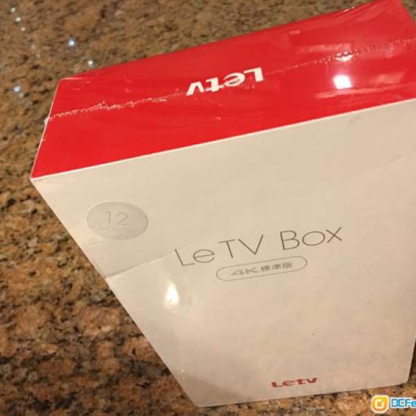 Le TV Box 全新未開盒 4K標準版 + 12個月樂視超級影視會籍