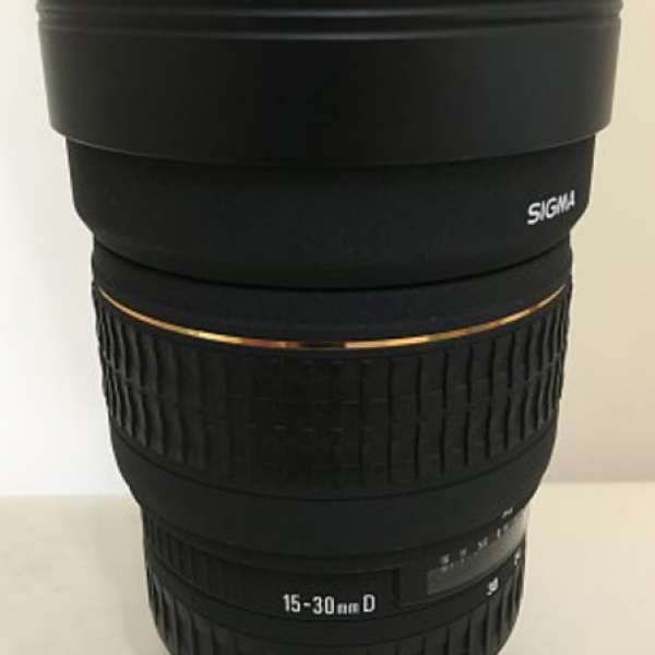 Sigma 15-30 F3.5-4.5 DG超廣角鏡頭  85%新 A mount