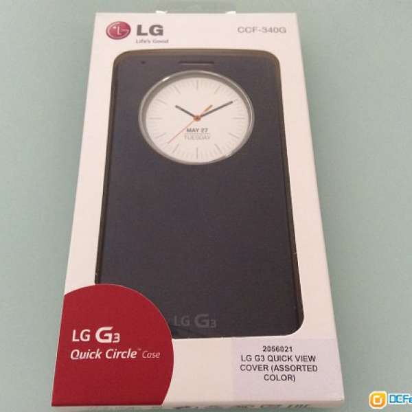 全新LG G3 Quick Circle case(CCF-340G)