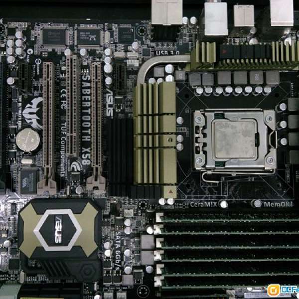 ASUS SABERTOOTH X58 + Intel W3540 2.93MHz + 12G Ram