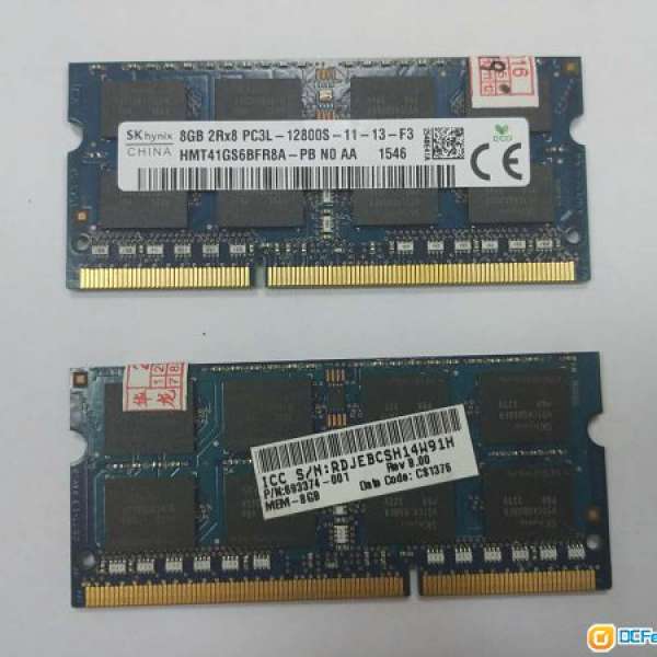 HYNIX DDR3 8G NOTEBOOK RAM