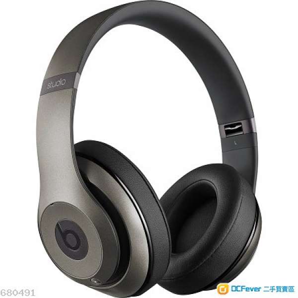 100%全新 Beats Studio Wireless Headphones (Titanium)
