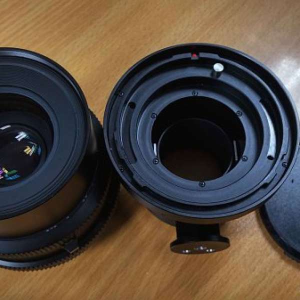 Mamiya Sekor W 90mm F/3.5 Lens + Fotodiox pro R67 to EOS