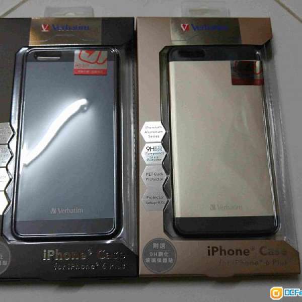 Verbatim iPhone 6 Plus Aluminium Case 全新未拆 銀色/金色