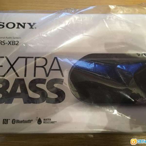 100%全新Sony SRS-XB2無線藍牙喇叭